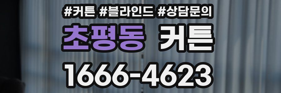 초평동 커튼
