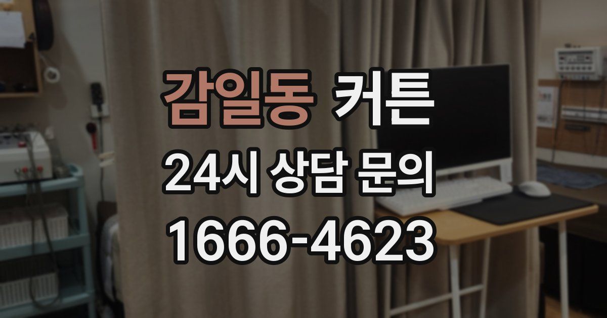 감일동 커튼