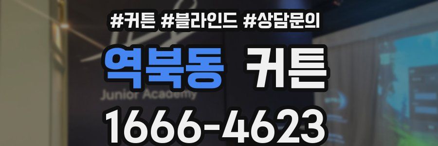 역북동 커튼