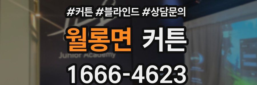 월롱면 커튼