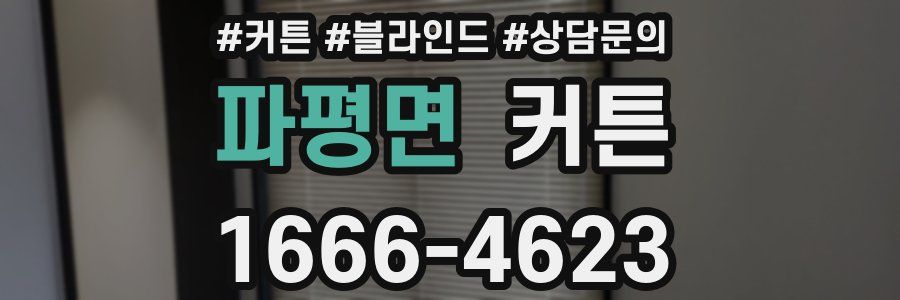 파평면 커튼