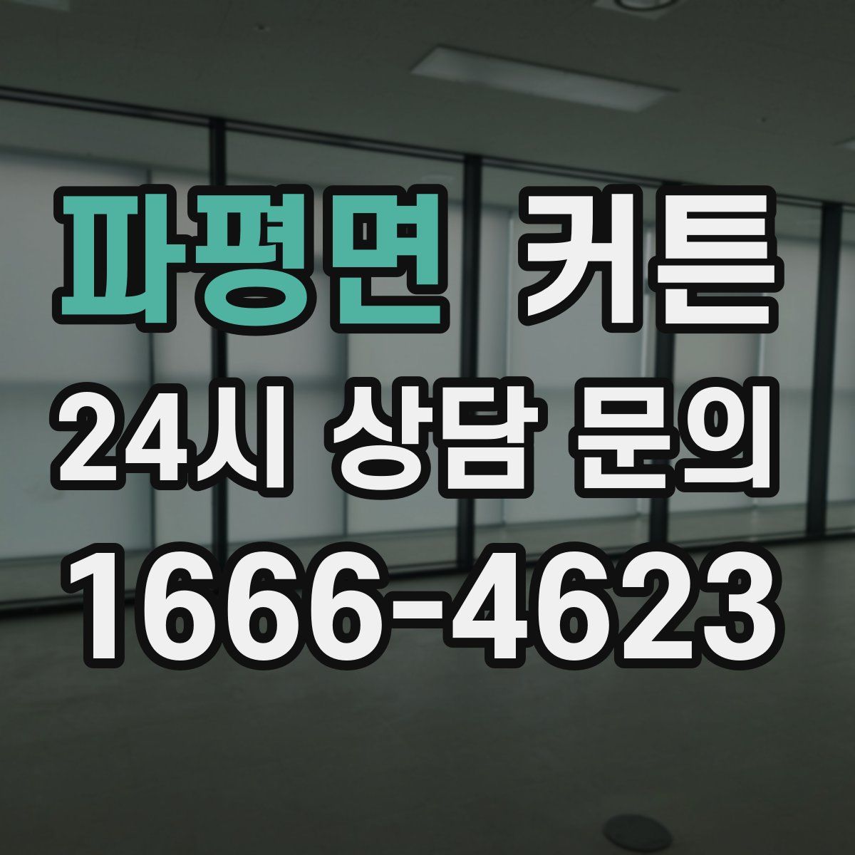 파평면 커튼