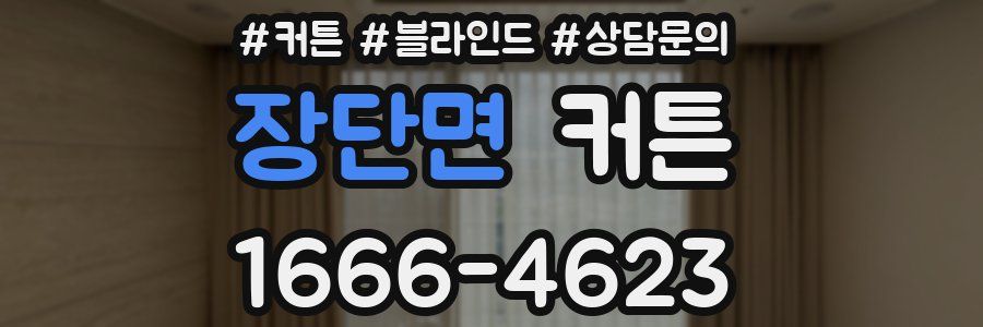 장단면 커튼