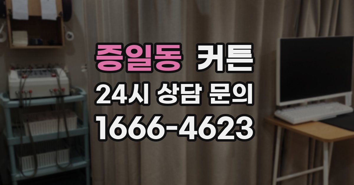 증일동 커튼
