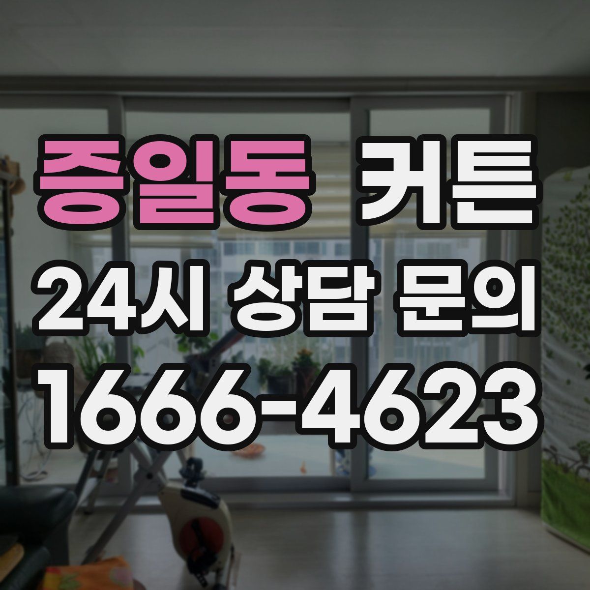증일동 커튼