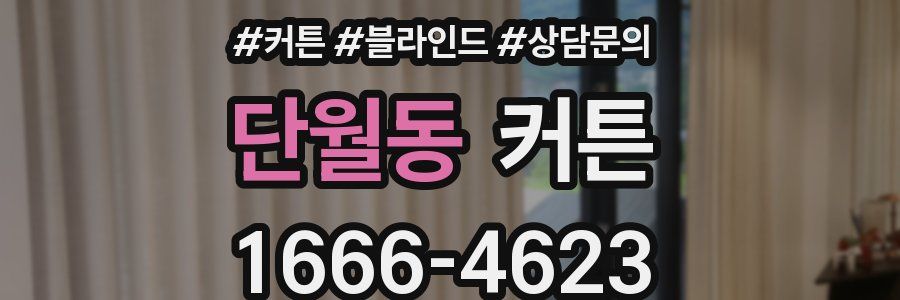 단월동 커튼