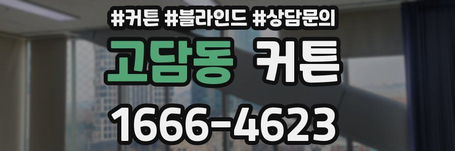 고담동 커튼