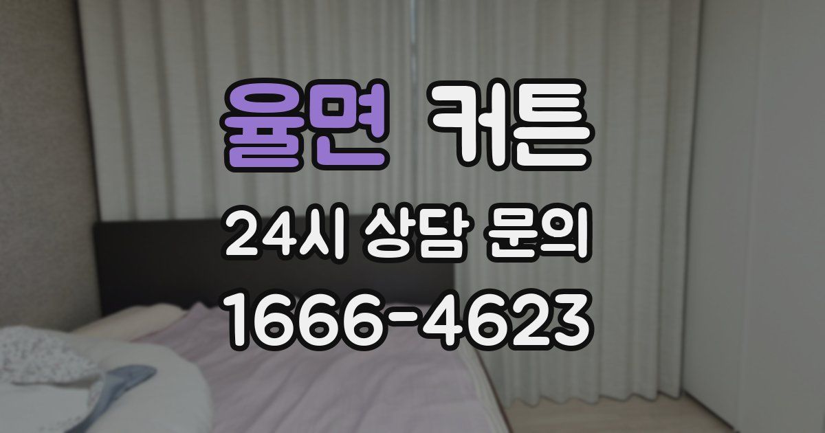 율면 커튼