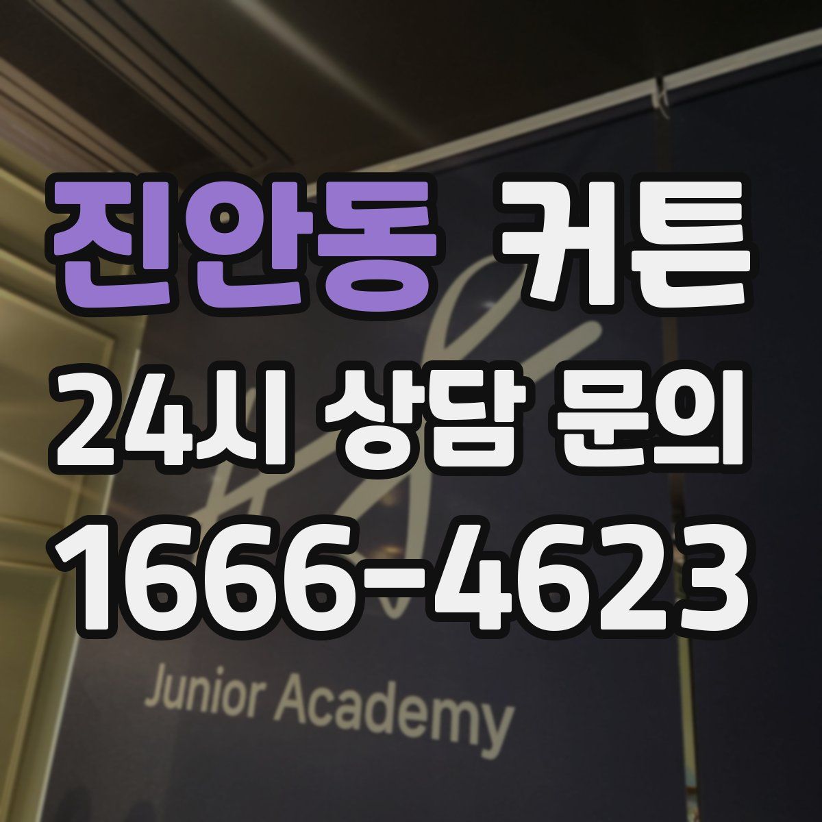 진안동 커튼
