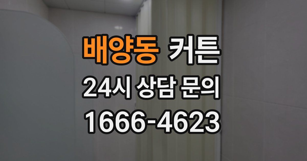 배양동 커튼
