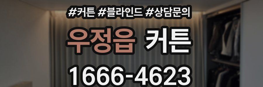 우정읍 커튼