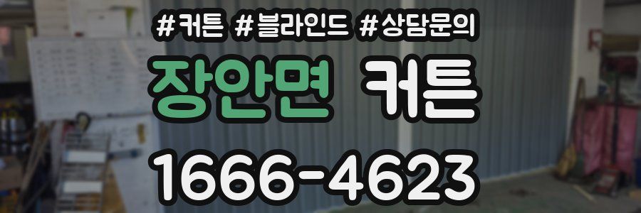 장안면 커튼