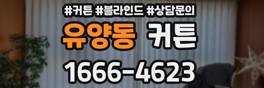 유양동 커튼