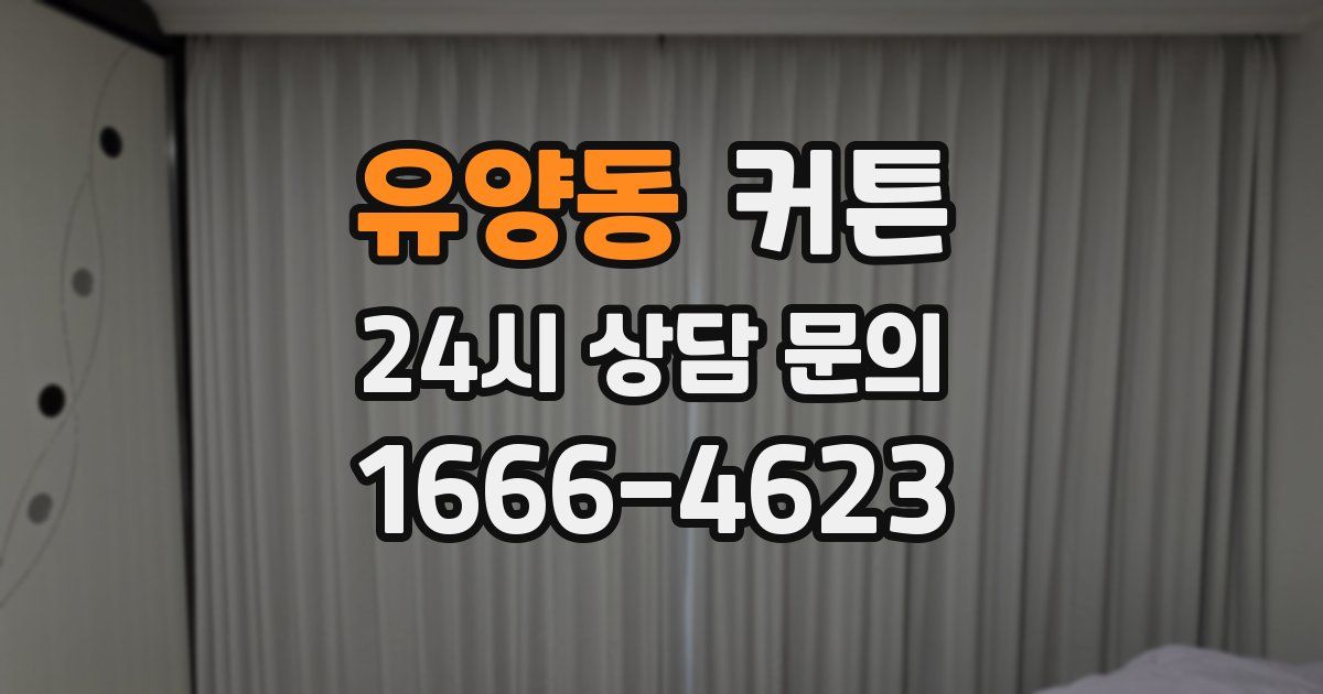 유양동 커튼