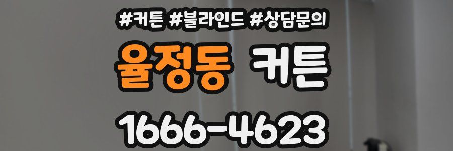 율정동 커튼