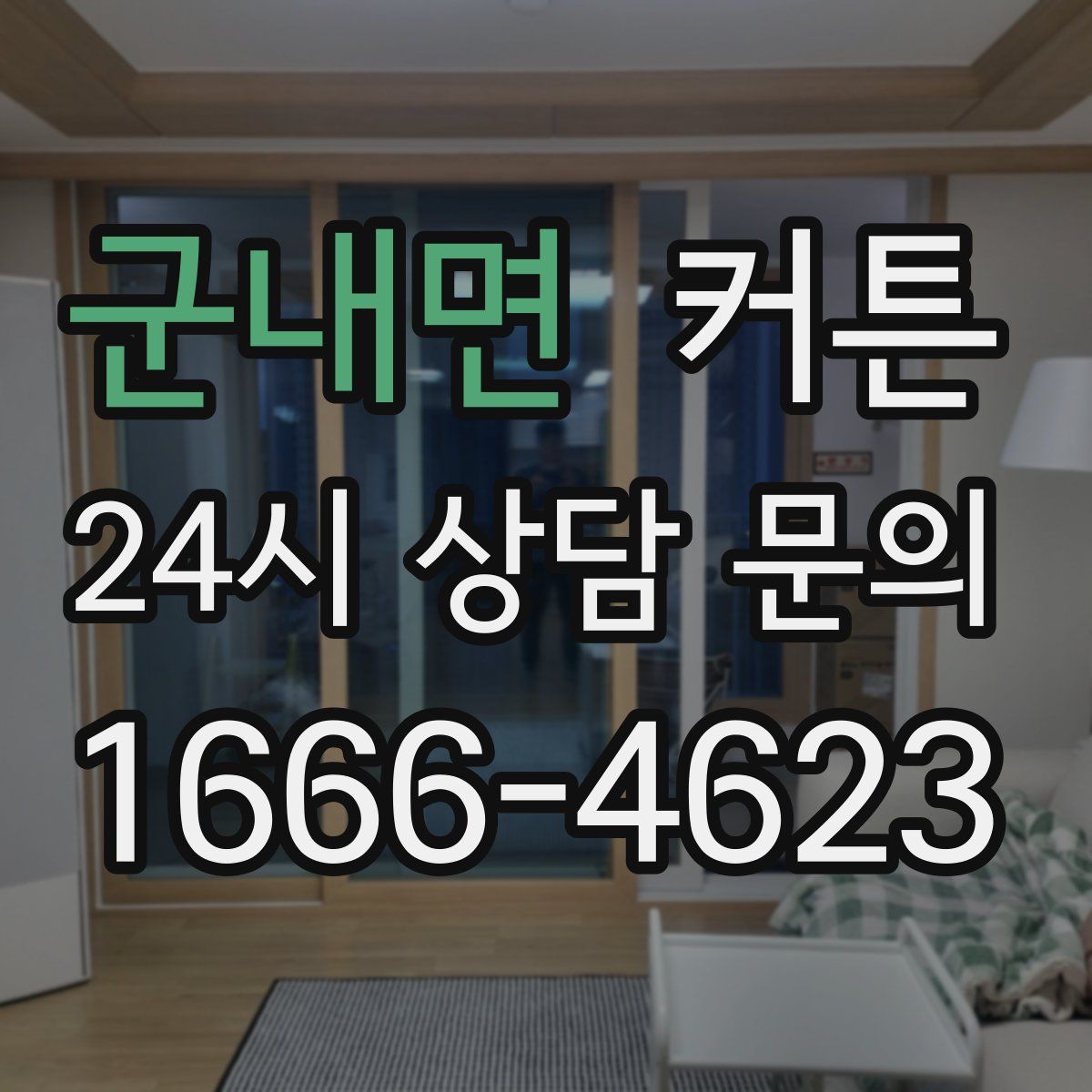 군내면 커튼