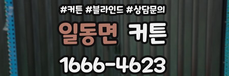일동면 커튼