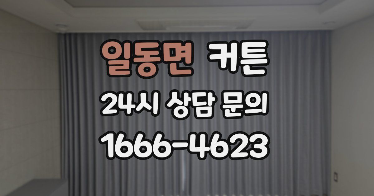 일동면 커튼