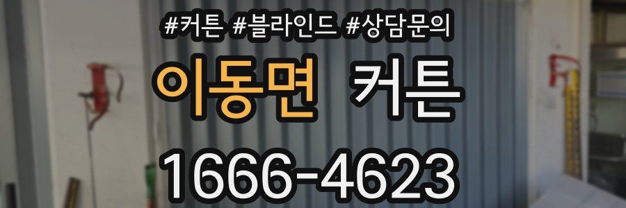 이동면 커튼