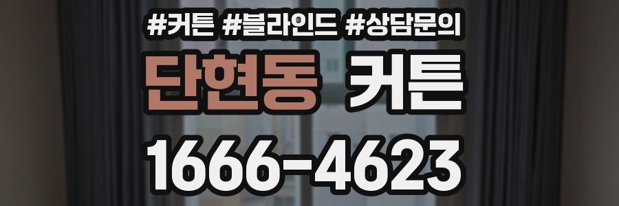단현동 커튼