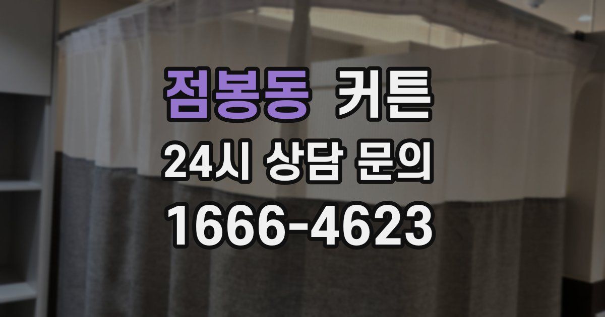 점봉동 커튼