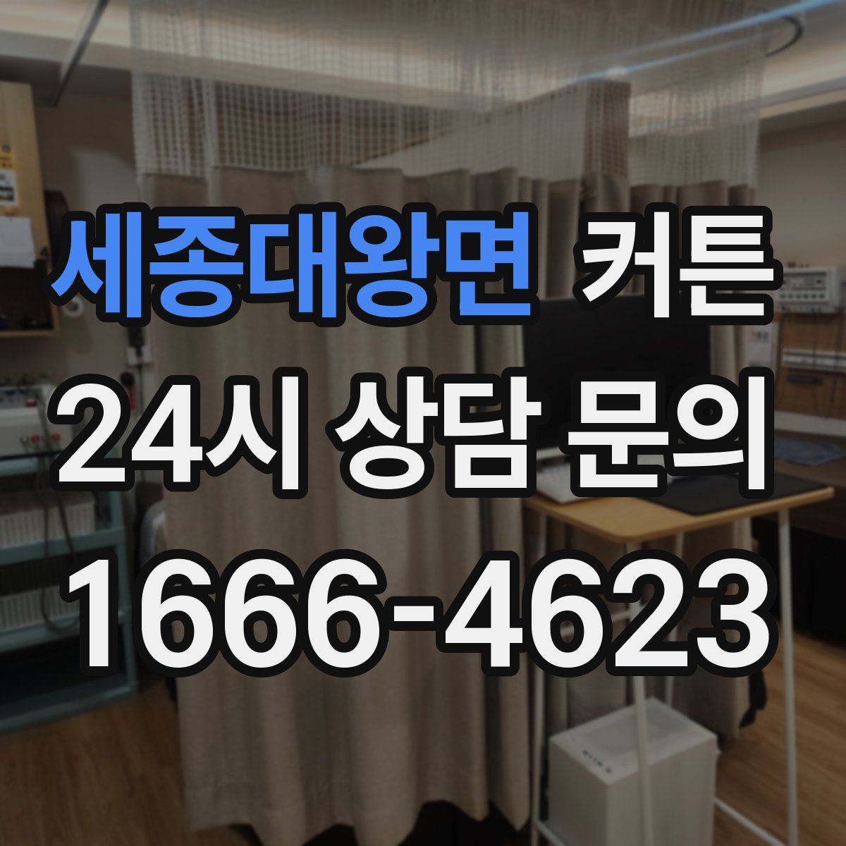 세종대왕면 커튼