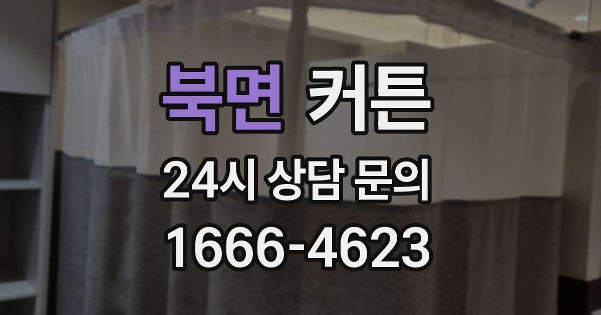 북면 커튼
