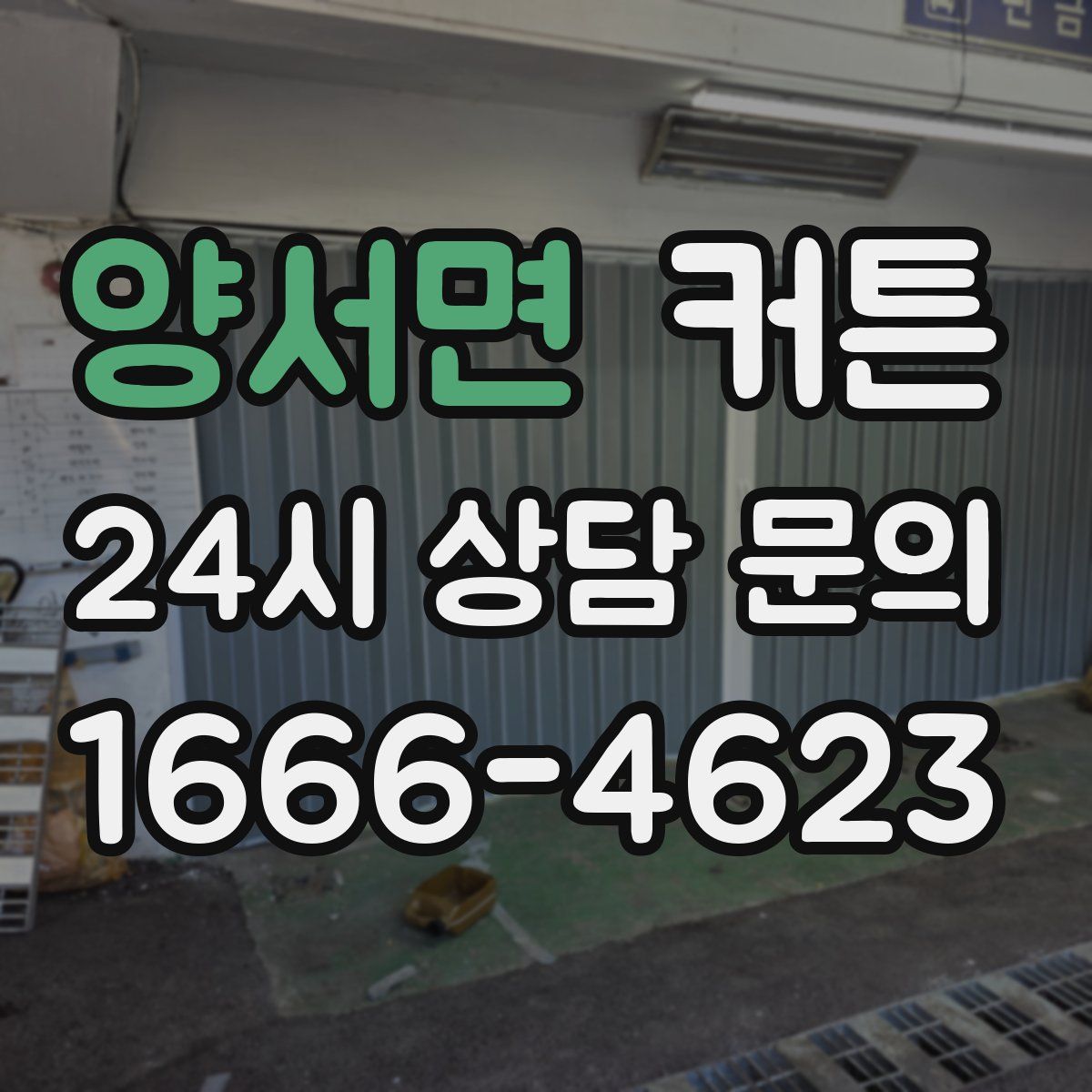 양서면 커튼