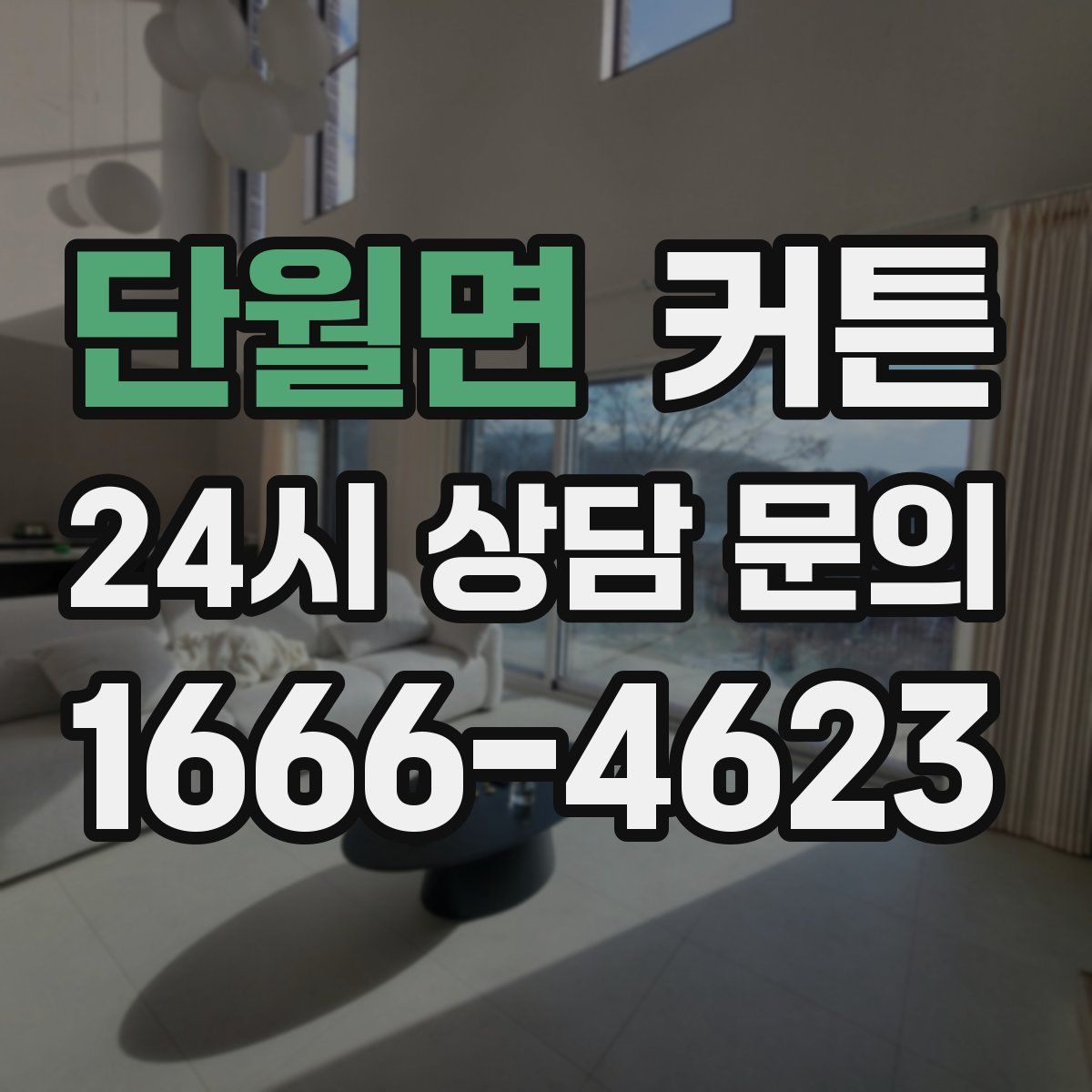단월면 커튼