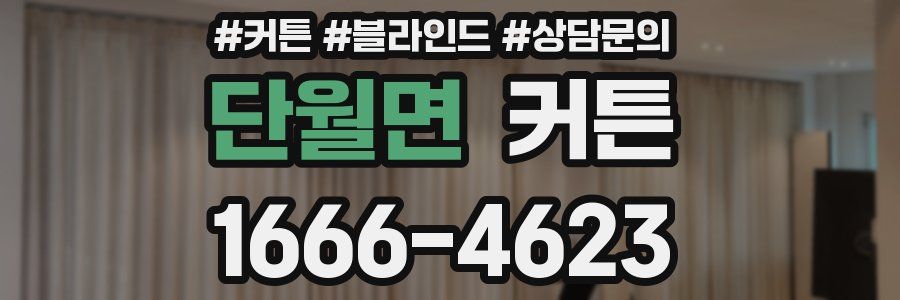 단월면 커튼