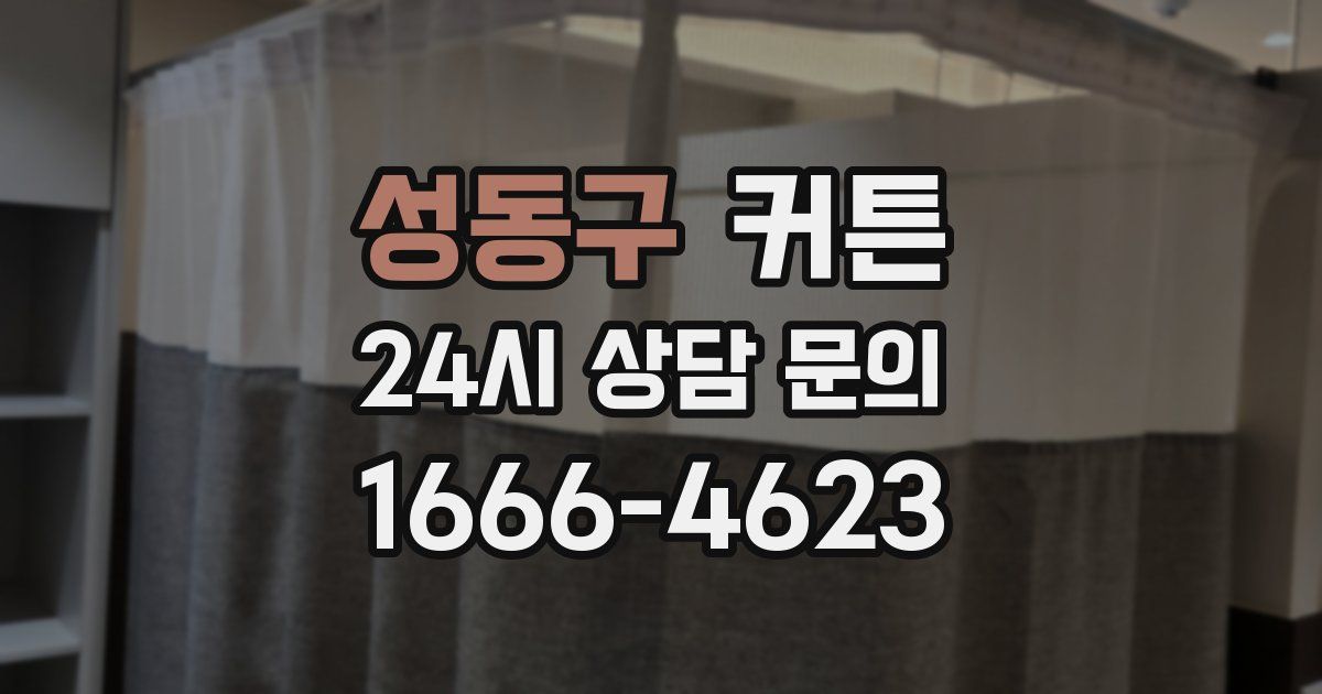 성동구 커튼