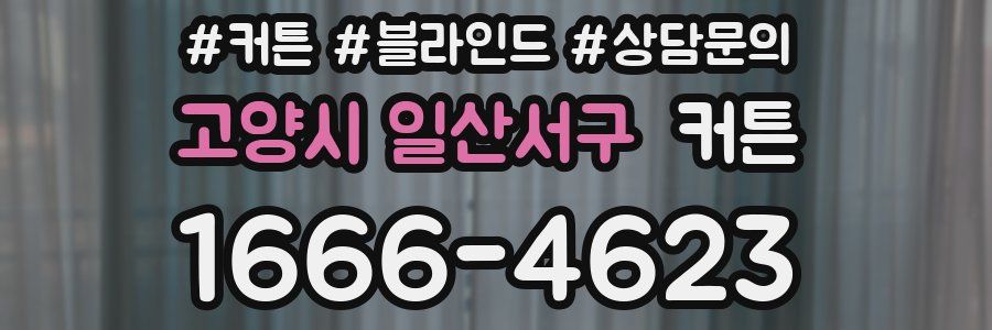 고양시 일산서구 커튼