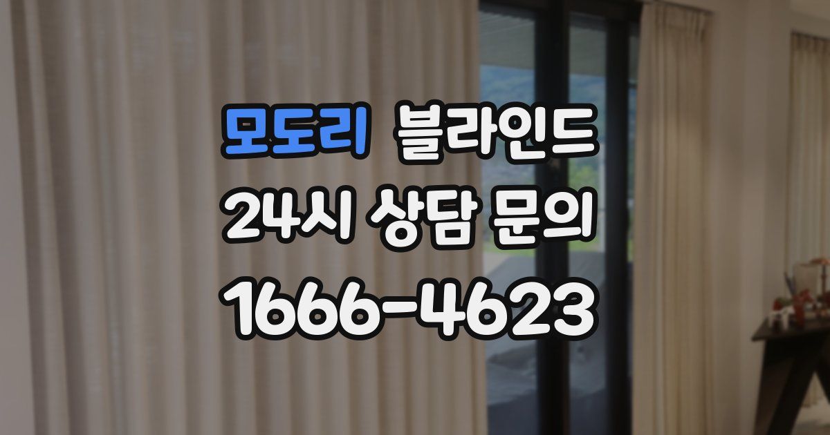 모도리 블라인드