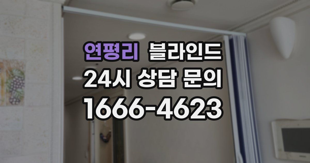 연평리 블라인드