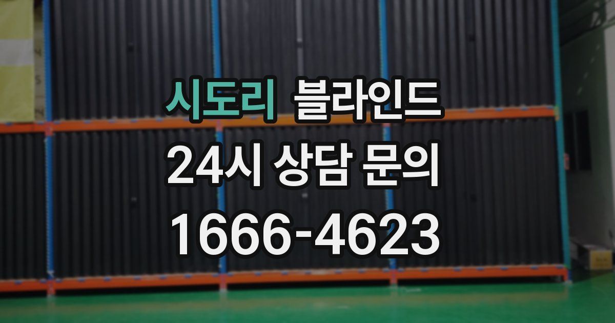 시도리 블라인드