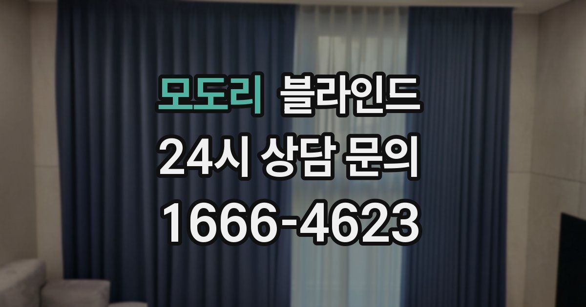 모도리 블라인드