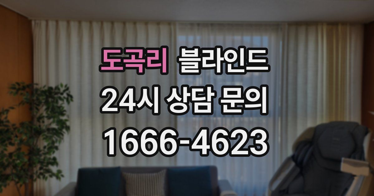 도곡리 블라인드