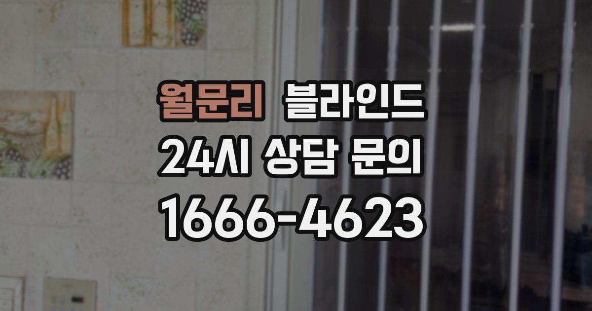 월문리 블라인드