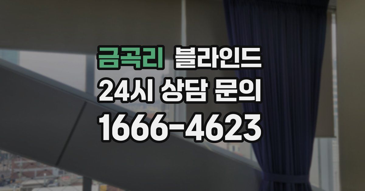 금곡리 블라인드