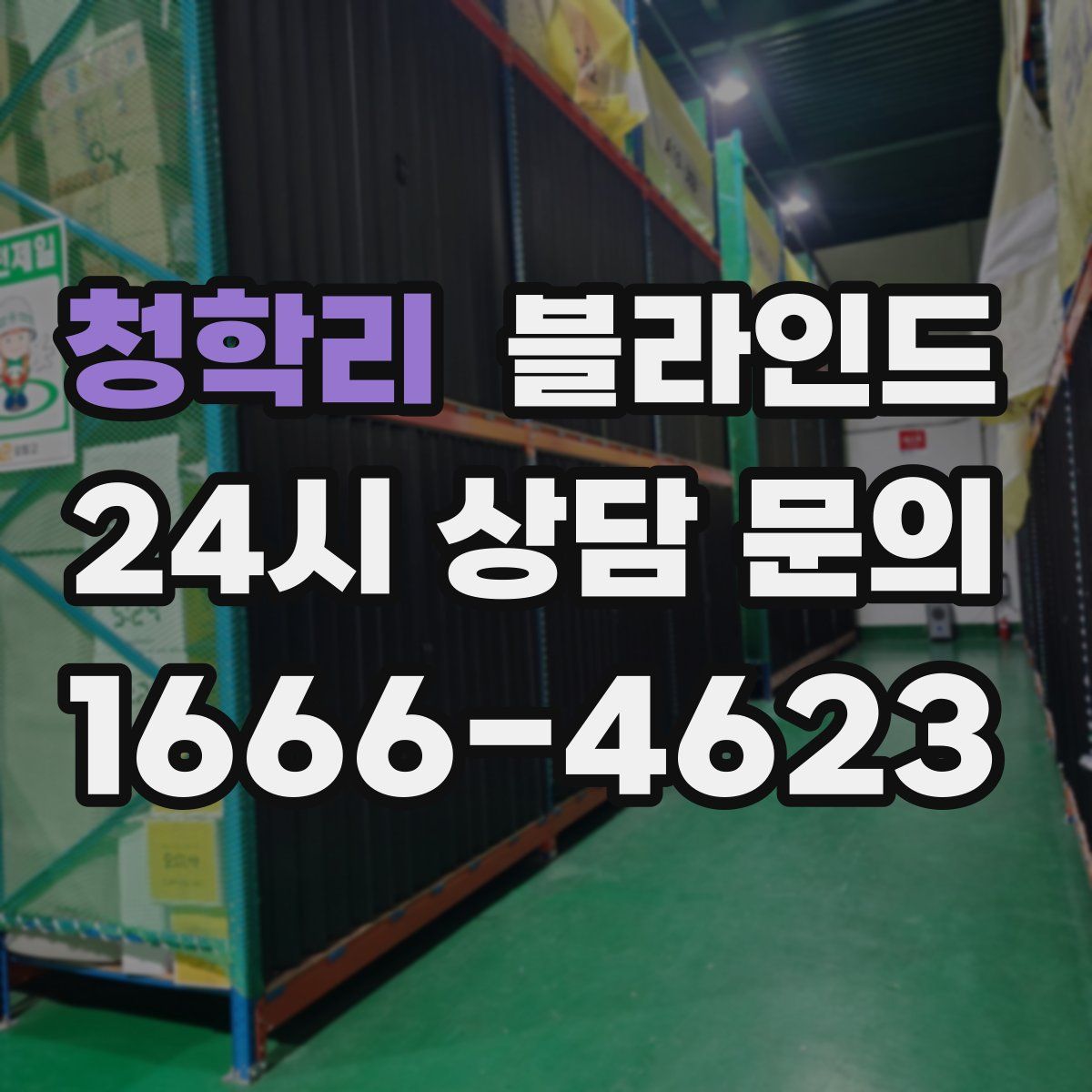 청학리 블라인드