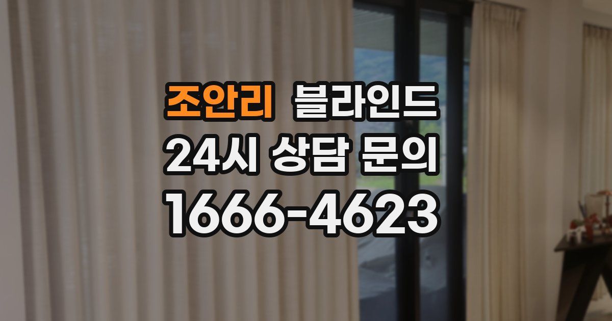 조안리 블라인드
