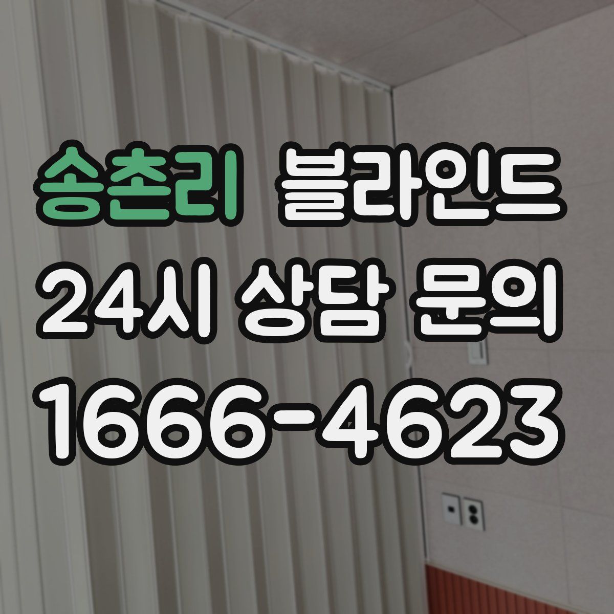 송촌리 블라인드