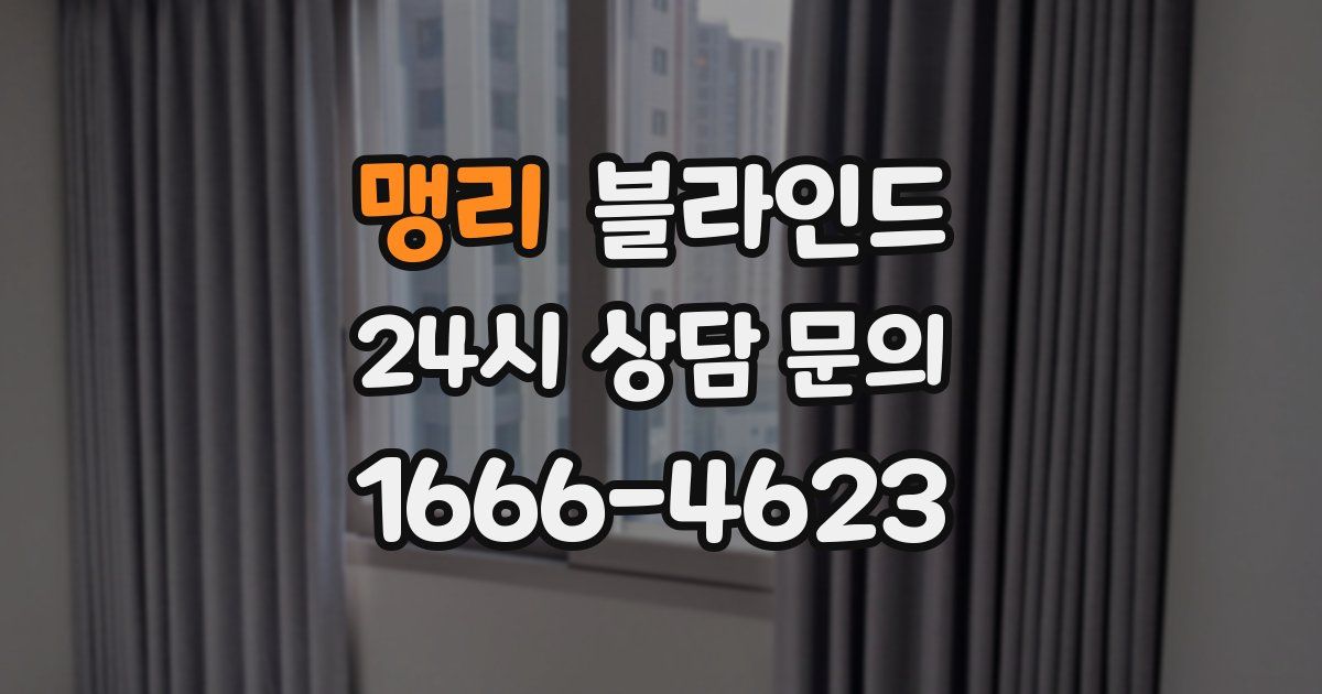 맹리 블라인드