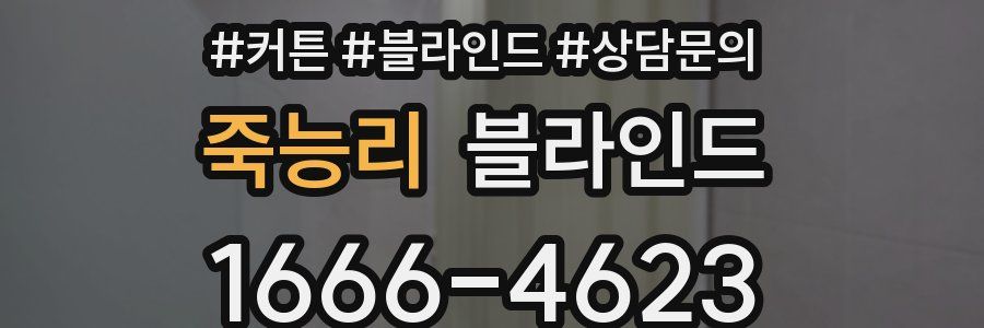 죽능리 블라인드
