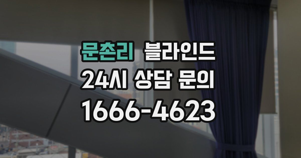 문촌리 블라인드