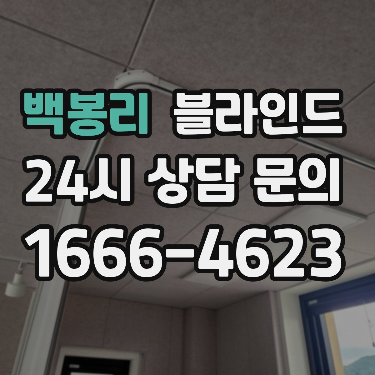 백봉리 블라인드