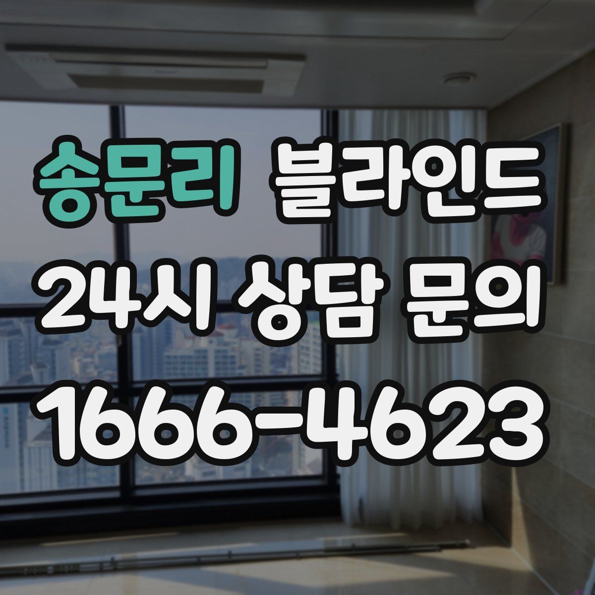 송문리 블라인드