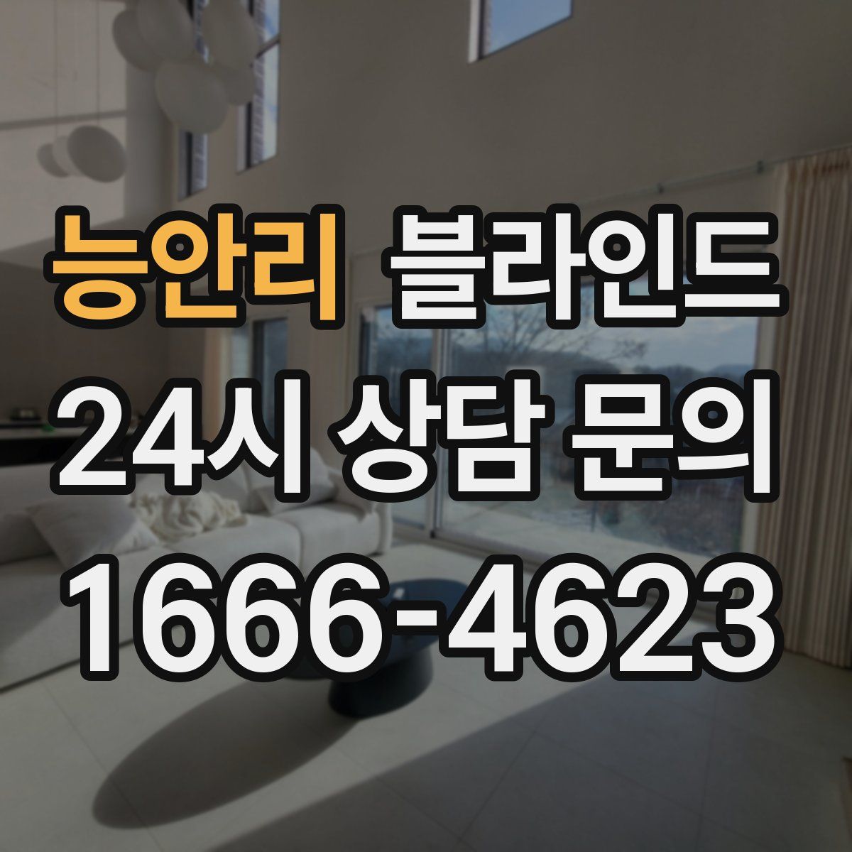 능안리 블라인드
