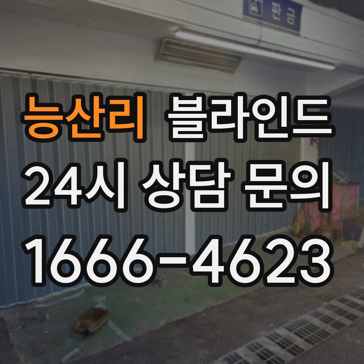 능산리 블라인드