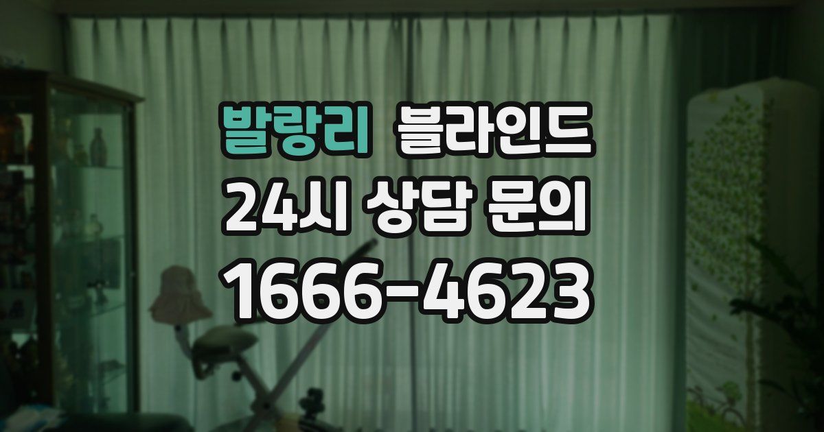 발랑리 블라인드